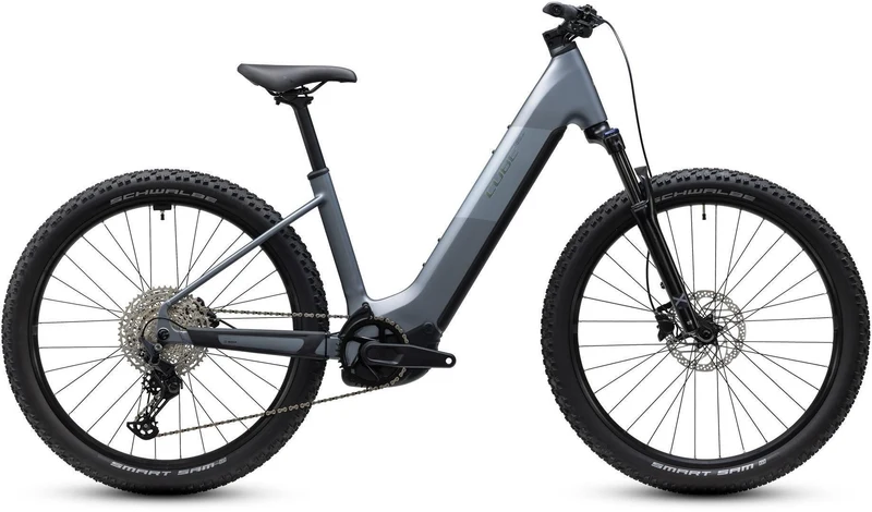 Cube Reaction Hybrid Performance 720 Wh E-Bike Hardtail Easy Entry 27,5" ashgrey´n´prism