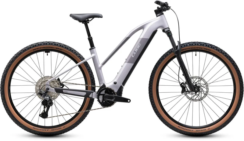 Cube Reaction Hybrid Pro 800 Wh E-Bike Hardtail Trapeze lilacbreeze´n´prizm