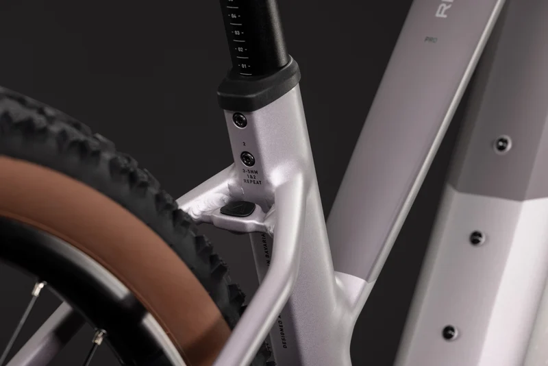 Cube Reaction Hybrid Pro 800 Wh E-Bike Hardtail Trapeze lilacbreeze´n´prizm