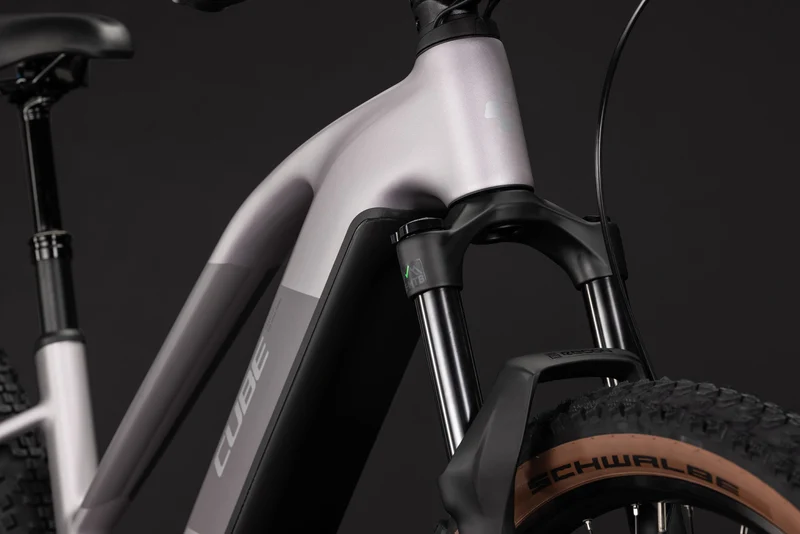Cube Reaction Hybrid Pro 800 Wh E-Bike Hardtail Trapeze lilacbreeze´n´prizm