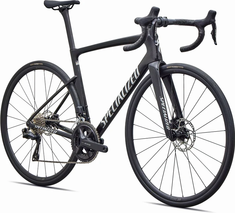 Specialized Tarmac SL9 Comp Shimano 105 Di2 Rennrad Diamant 28" Gloss Charcoal Tint/Dolomite Metallic