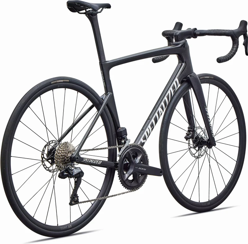 Specialized Tarmac SL9 Comp Shimano 105 Di2 Rennrad Diamant 28" Gloss Charcoal Tint/Dolomite Metallic
