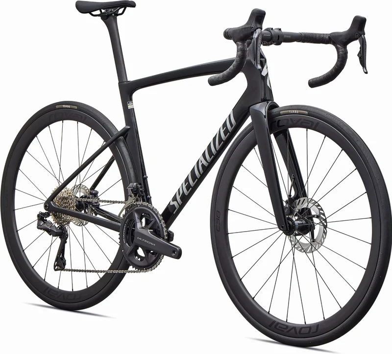 Specialized Tarmac SL9 Expert Di2 Rennrad Diamant 28" Gloss Black/Silver Dust
