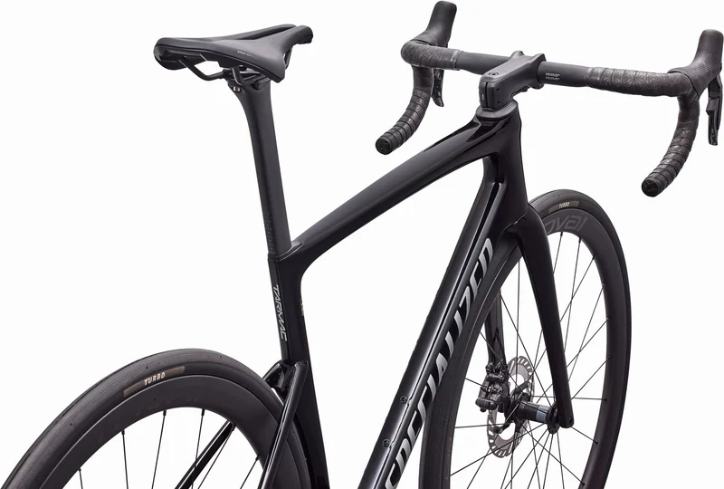 Specialized Tarmac SL9 Expert Di2 Rennrad Diamant 28" Gloss Black/Silver Dust