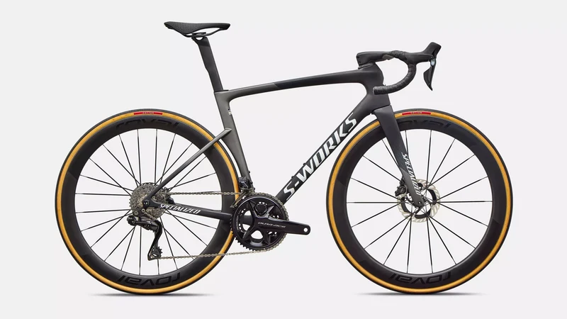 Specialized S-Works Tarmac SL9 Di2 Rennrad Diamant 28" Satin Carbon/Satin White