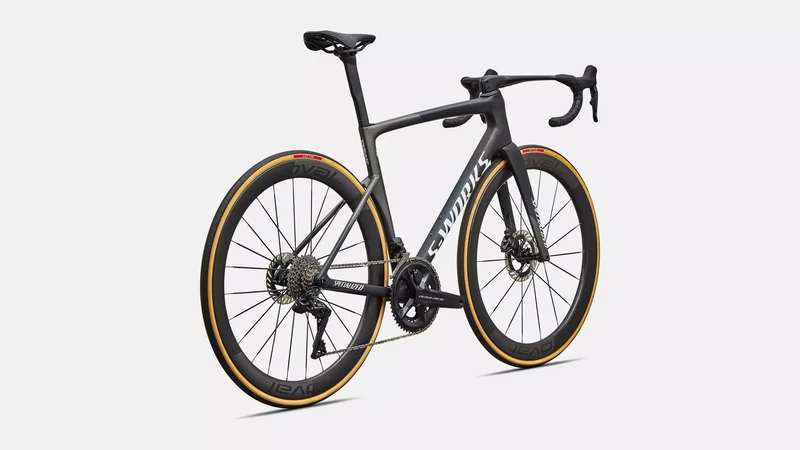 Specialized S-Works Tarmac SL9 Di2 Rennrad Diamant 28" Satin Carbon/Satin White
