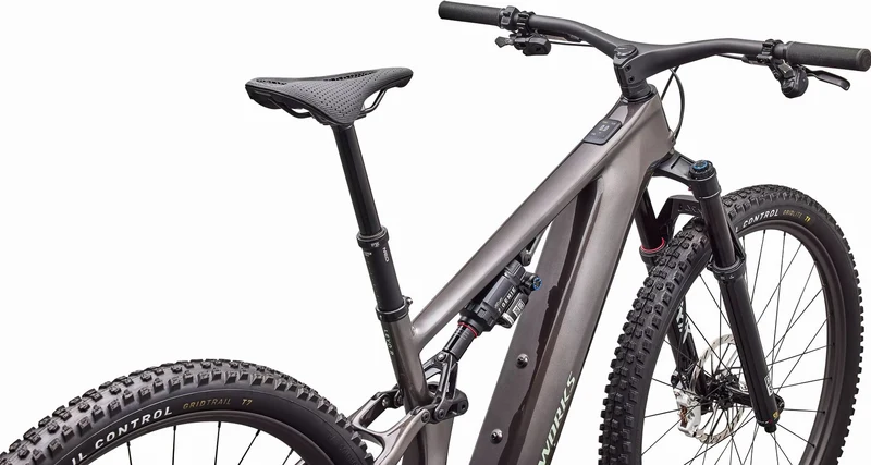 Specialized S-Works Turbo Levo R 900 Wh E-Bike Fully 29" Gloss Warm Smoke/Pistachio
