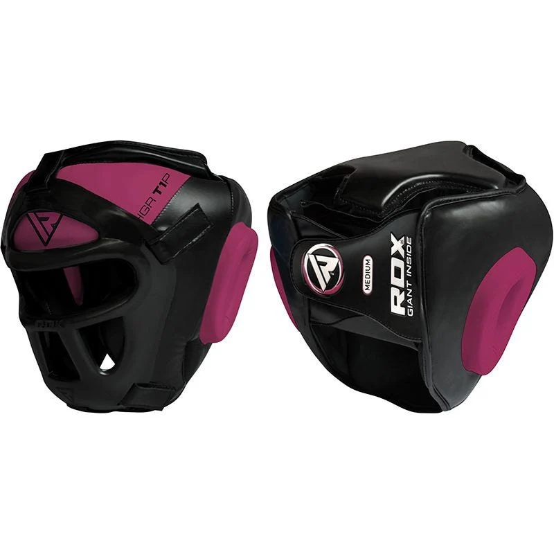 RDX T1 Pink Kopfschutz Mit Gesichtsschutzgitter