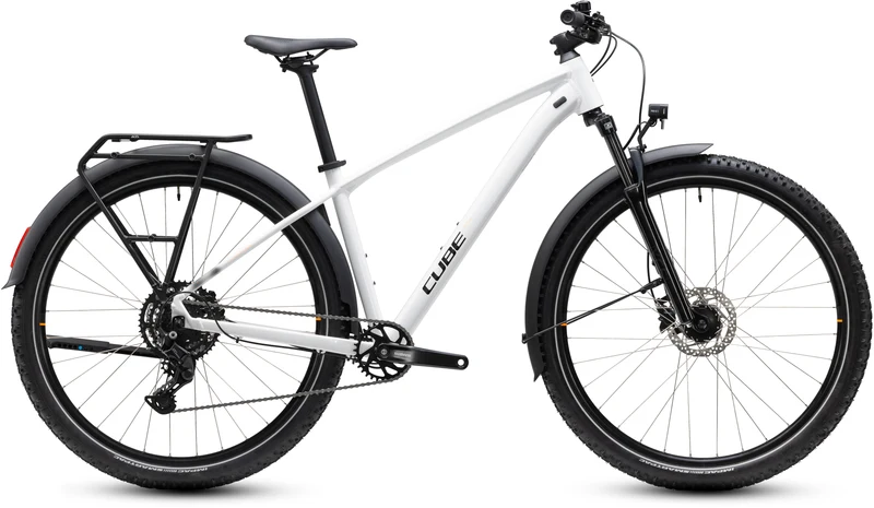 Cube Aim ONE FE MTB Hardtail Diamant metallicwhite´n´black