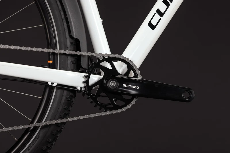 Cube Aim ONE FE MTB Hardtail Diamant metallicwhite´n´black