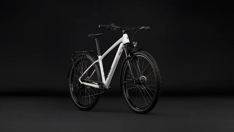 Cube Aim ONE FE MTB Hardtail Diamant metallicwhite´n´black