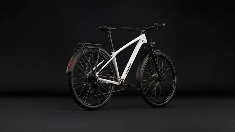 Cube Aim ONE FE MTB Hardtail Diamant metallicwhite´n´black