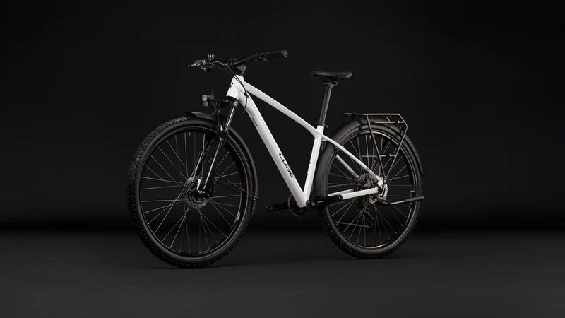 Cube Aim ONE FE MTB Hardtail Diamant metallicwhite´n´black