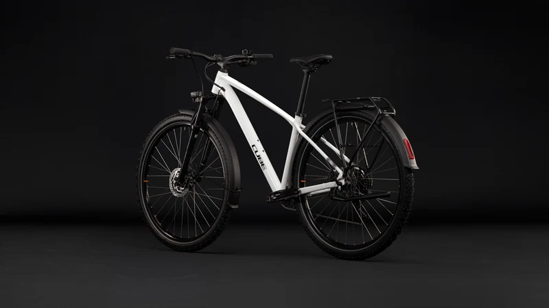 Cube Aim ONE FE MTB Hardtail Diamant metallicwhite´n´black