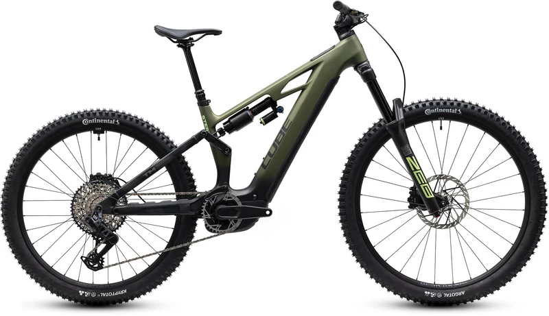 Cube Stereo Hybrid ONE77 HPC TM 800 Wh E-Bike Fully 29" reedgreen´n´gills