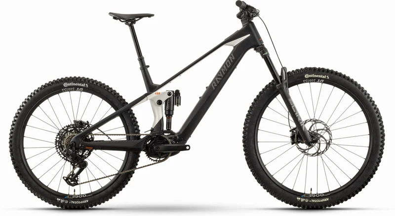 Raymon Tarok Ultra 700 Wh E-Bike Fully 29"/27,5" black/white