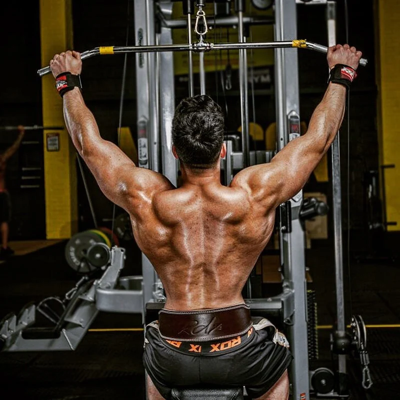 RDX Fitness Gürtel 4 Zoll in Echtleder