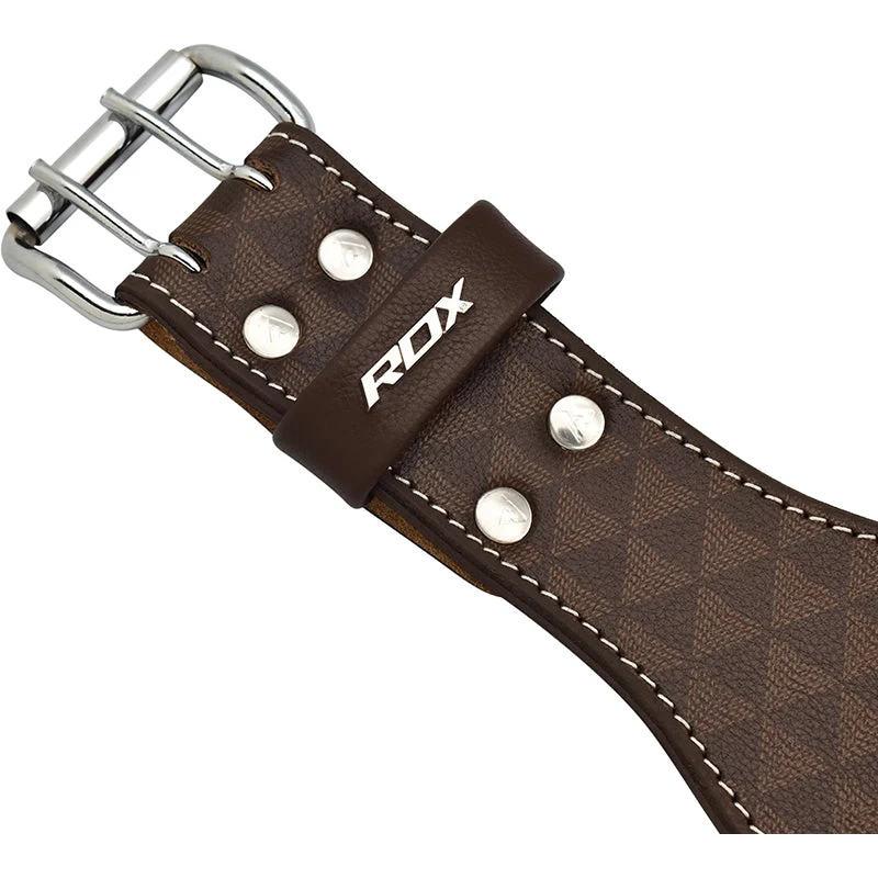 RDX ARLO GewichtheberGürtel 4 Zoll in Leder