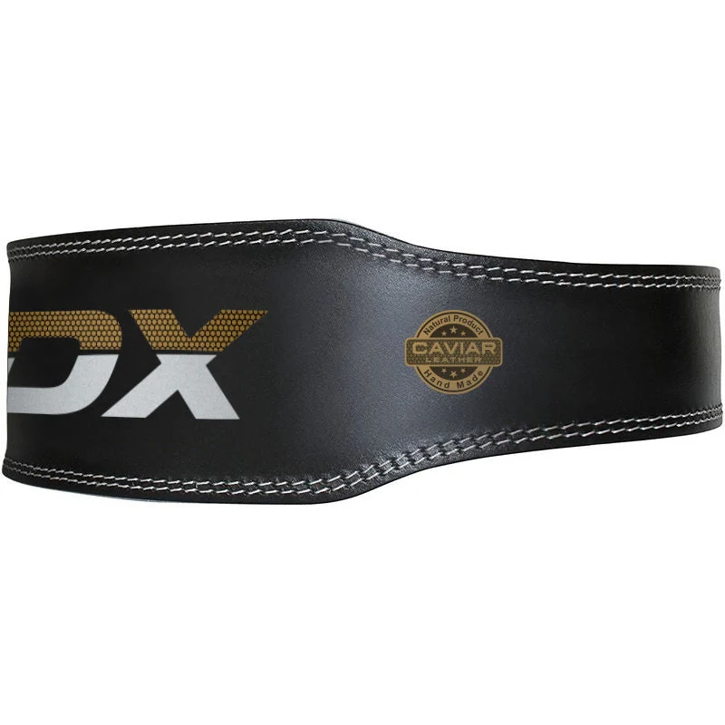 RDX 6-INCH LEDER GEWICHTHEBER FITNESS GYM BELT