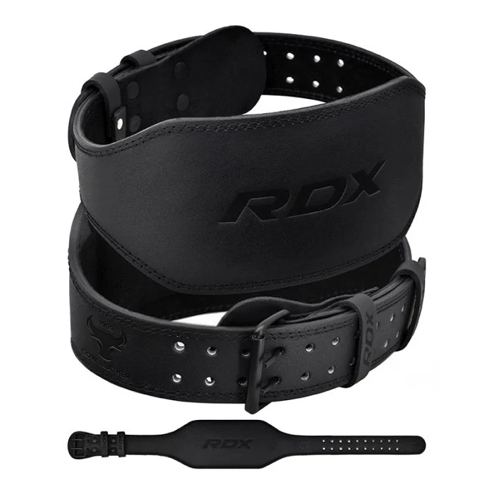 RDX 6-INCH LEDER GEWICHTHEBER FITNESS GYM BELT