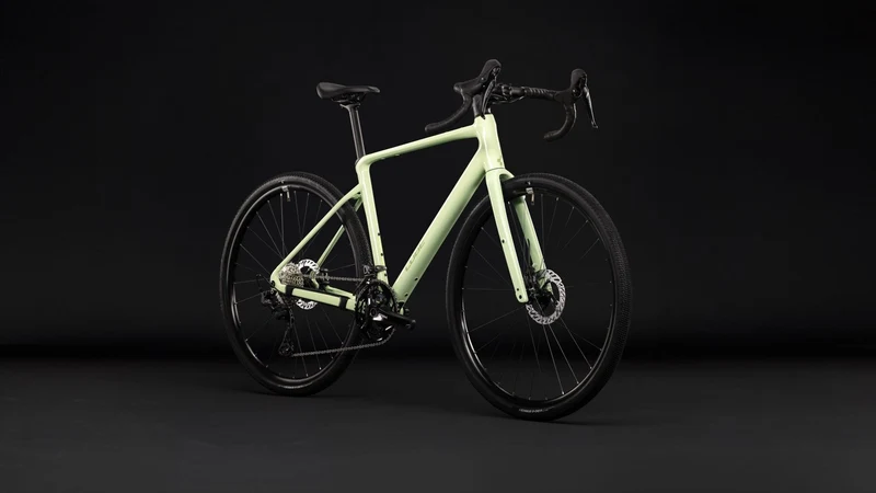 Cube Nuroad Race Gravelbike Diamant 28" lindgreen´n´matcha