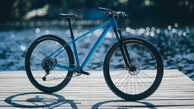 Cube Aim Pro MTB Hardtail Diamant topasblue´n´blue