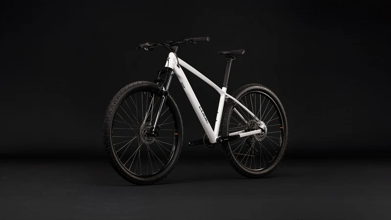 Cube Aim ONE MTB Hardtail Diamant metallicwhite´n´black