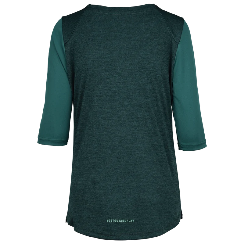 Carve X Women Henley everglade-solid everglade