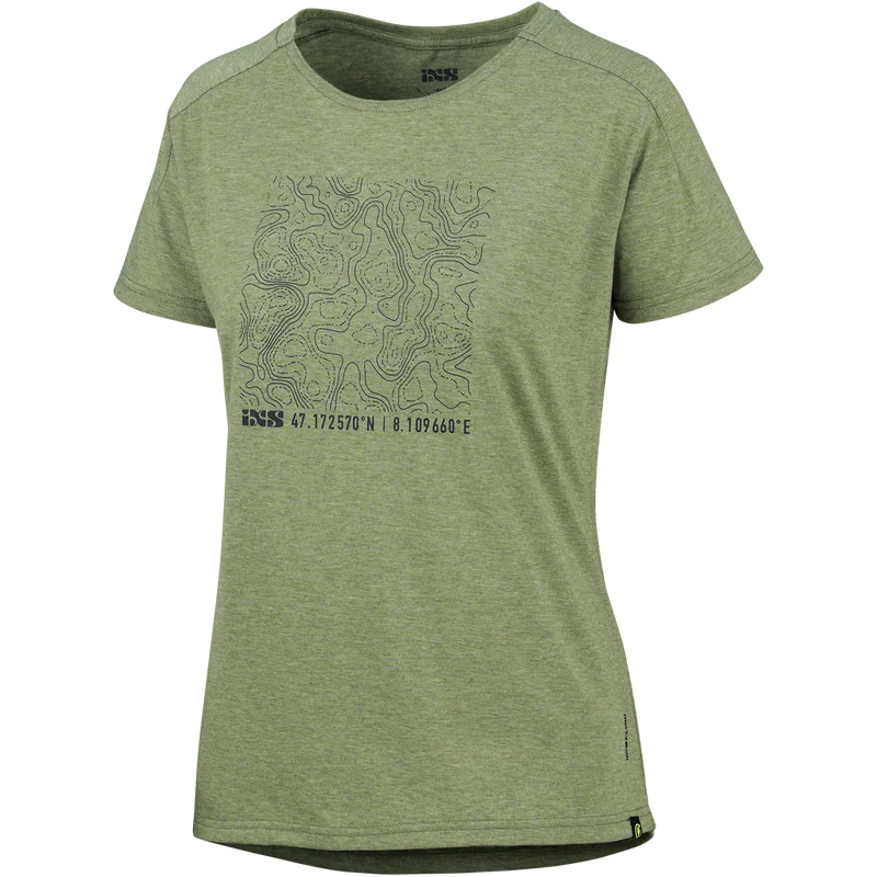Flow Women Tech Tee Contour olive