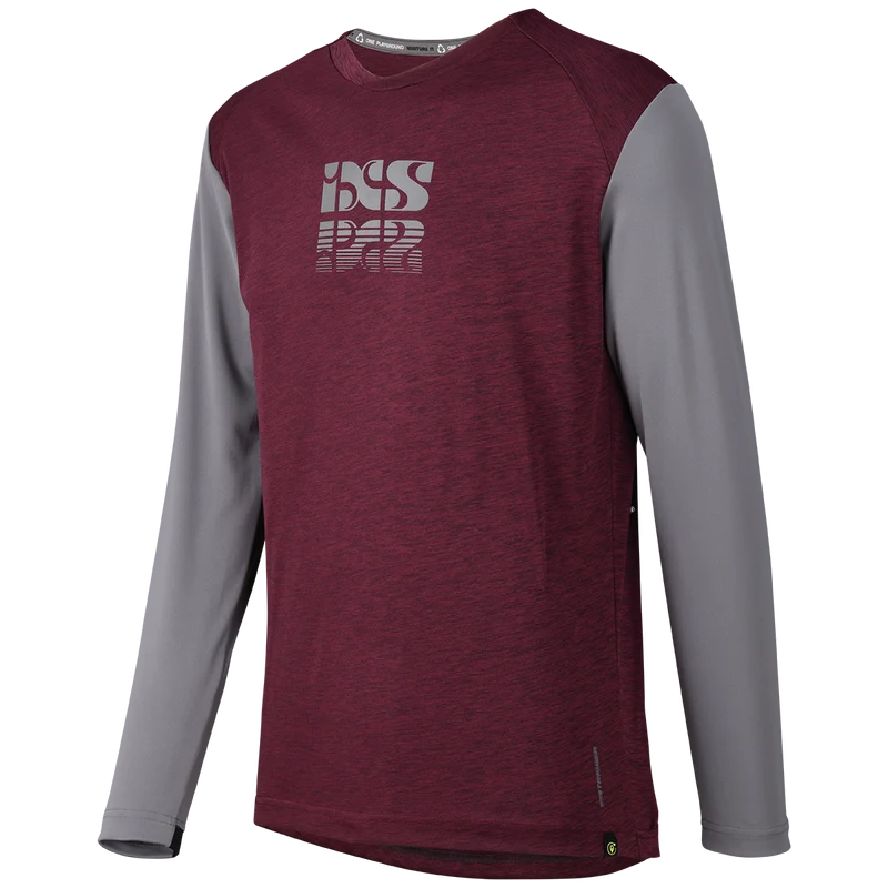 Trigger X Kids Long Sleeve Jersey raisin-graphite