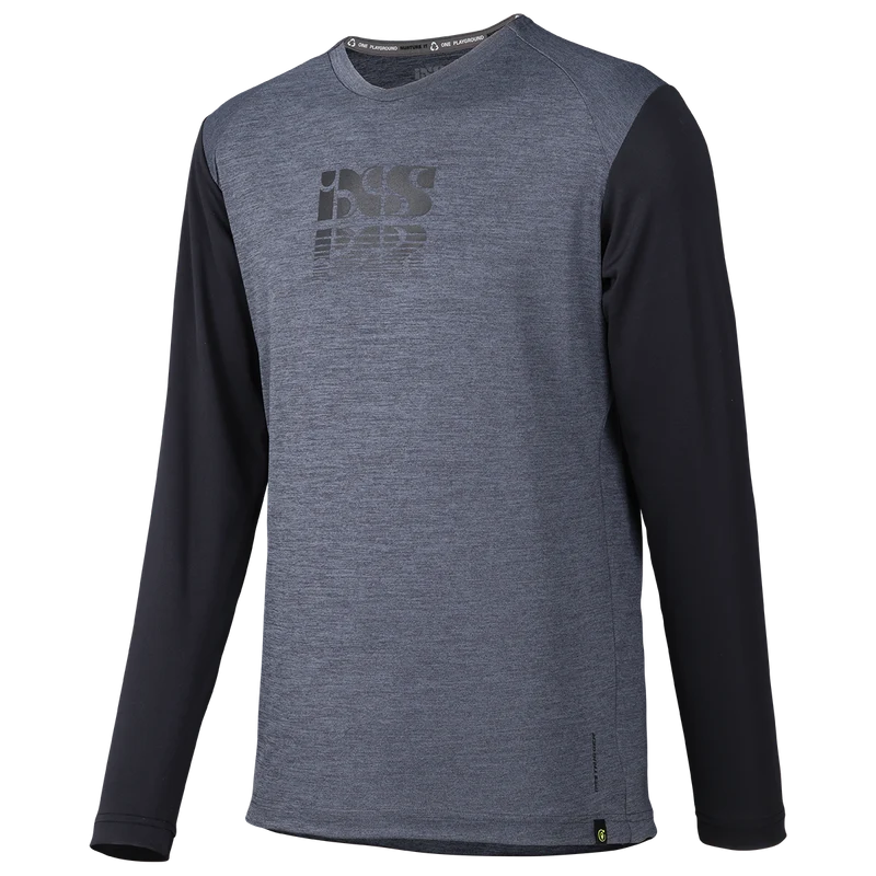 Trigger X Kids Long Sleeve Jersey graphit-solid black