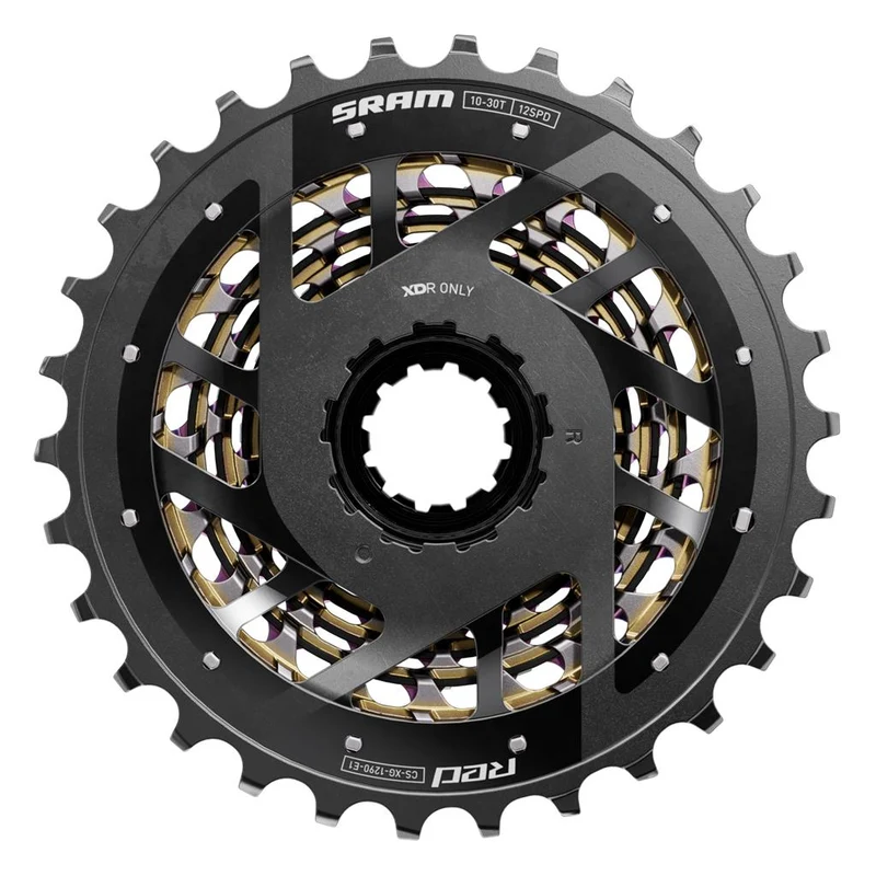 Sram 12-fach, 10-28 Zähne, XDR-Body, rainbow Zahnkranz-Kassette SRAM XG-1290 E1