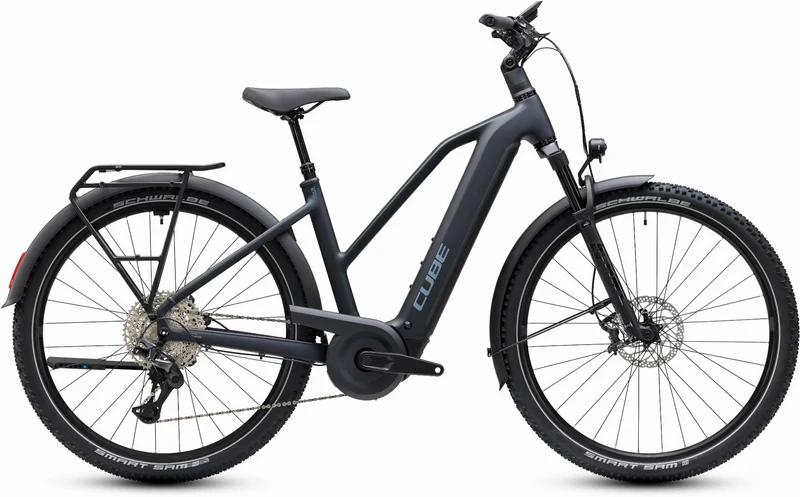 Cube Nuride Hybrid EXC 800 Wh E-Trekkingbike Trapeze 28" coal´n´chrome