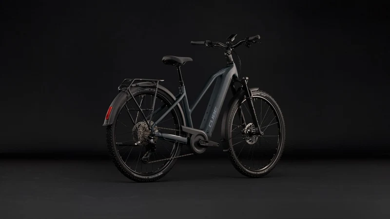 Cube Nuride Hybrid EXC 800 Wh E-Trekkingbike Trapeze 28" coal´n´chrome