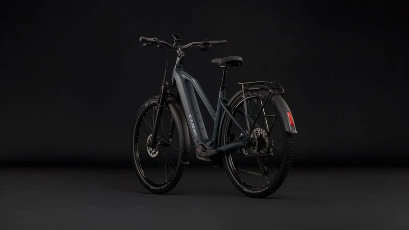 Cube Nuride Hybrid EXC 800 Wh E-Trekkingbike Trapeze 28" coal´n´chrome