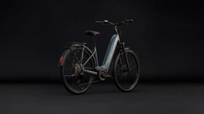 Cube Nuride Hybrid Pro 800 Wh E-Trekkingbike Easy Entry 28" deepteal´n´blue