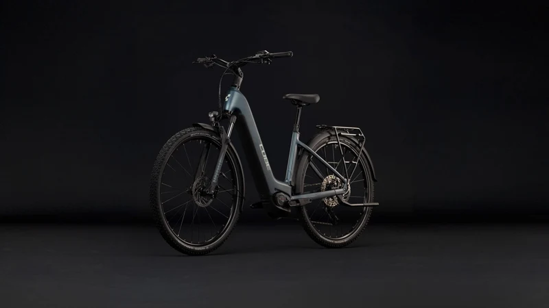 Cube Nuride Hybrid Pro 800 Wh E-Trekkingbike Easy Entry 28" deepteal´n´blue