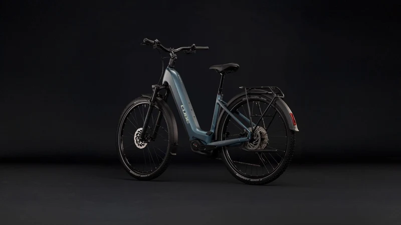 Cube Nuride Hybrid Pro 800 Wh E-Trekkingbike Easy Entry 28" deepteal´n´blue