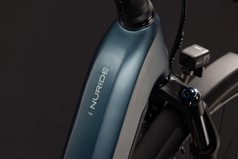 Cube Nuride Hybrid Pro 800 Wh E-Trekkingbike Easy Entry 28" deepteal´n´blue