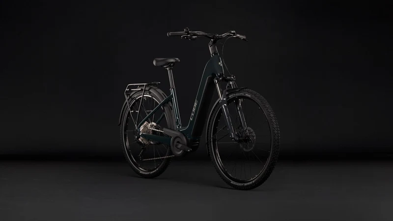 Cube Nuride Hybrid Performance 720 Wh E-Trekkingbike Easy Entry 28" shadowgrey´n´grey