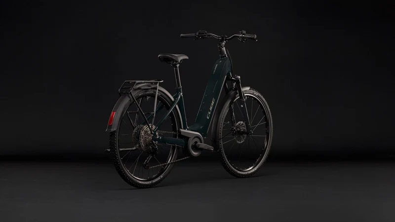 Cube Nuride Hybrid Performance 720 Wh E-Trekkingbike Easy Entry 28" shadowgrey´n´grey