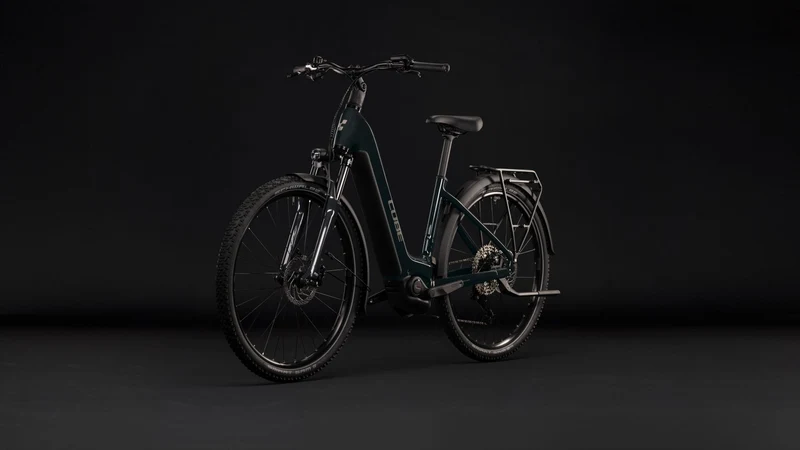 Cube Nuride Hybrid Performance 720 Wh E-Trekkingbike Easy Entry 28" shadowgrey´n´grey