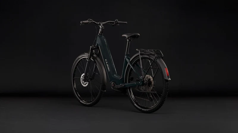 Cube Nuride Hybrid Performance 720 Wh E-Trekkingbike Easy Entry 28" shadowgrey´n´grey