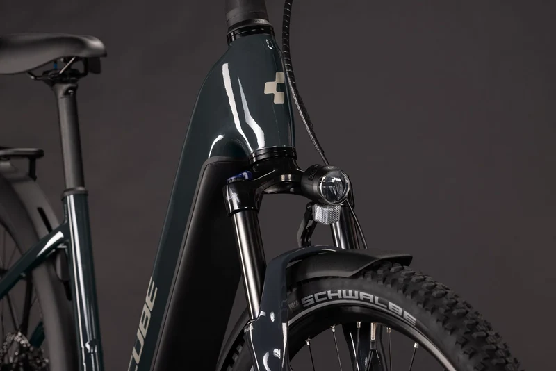 Cube Nuride Hybrid Performance 720 Wh E-Trekkingbike Easy Entry 28" shadowgrey´n´grey