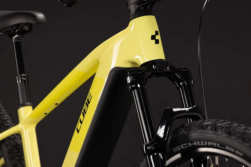 Cube Reaction Hybrid Race 800 Wh E-Bike Hardtail Diamant bananasplit´n´black
