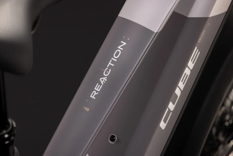 Cube Reaction Hybrid Pro 800 Wh FE E-Bike Hardtail Trapeze lilacbreeze´n´prizm
