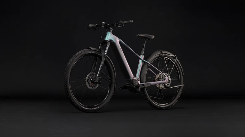 Cube Reaction Hybrid Pro 800 Wh FE E-Bike Hardtail Diamant polarlight´n´black