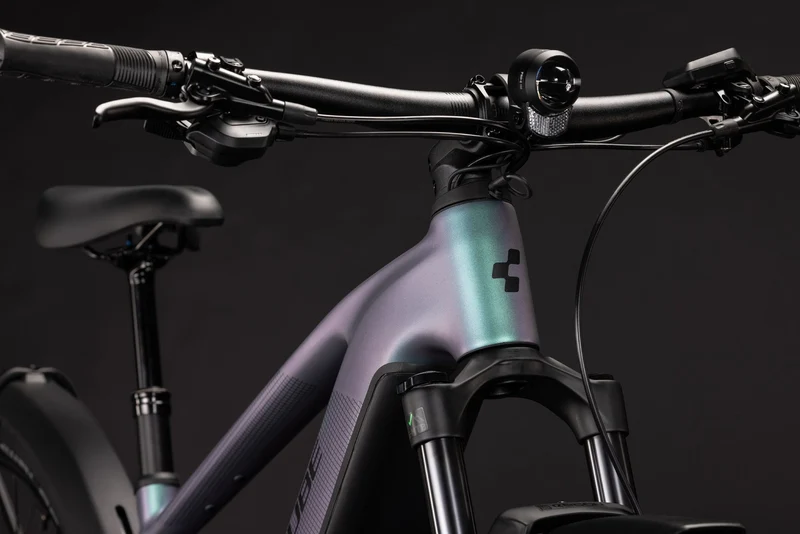 Cube Reaction Hybrid Pro 800 Wh FE E-Bike Hardtail Diamant polarlight´n´black