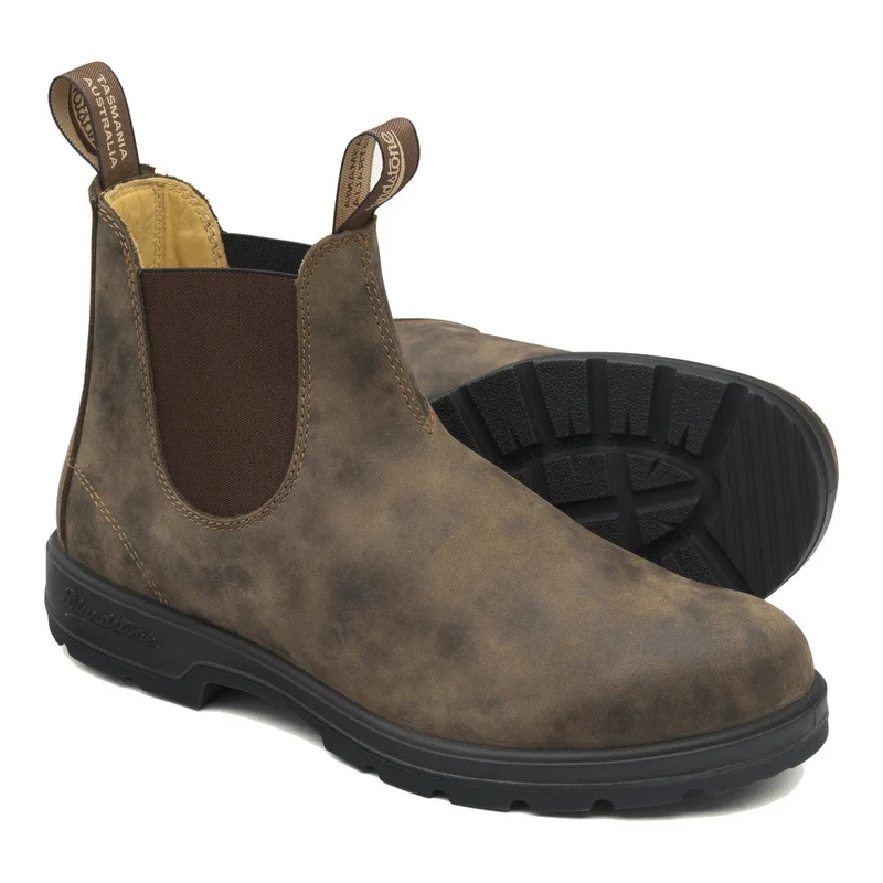 Blundstone - 585 Klassische rustikale Chelsea-Stiefel // Braun