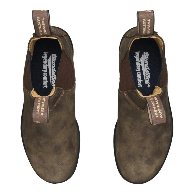 Blundstone - 585 Klassische rustikale Chelsea-Stiefel // Braun